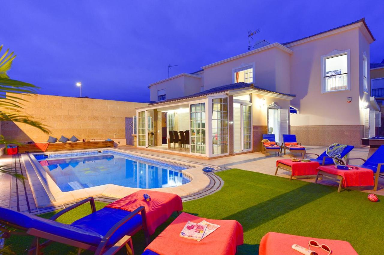 Villa Teide Sol Con Piscina Climatizada, Playa Fanabe, Costa Adeje Extérieur photo