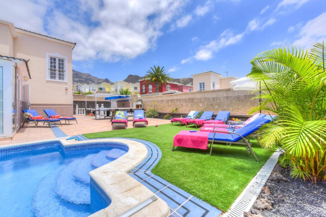 Villa Teide Sol Con Piscina Climatizada, Playa Fanabe, Costa Adeje Extérieur photo